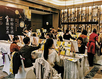 【央璽】“璽喚藝術(shù)，彩繪生活” 油畫體驗課圓滿落幕